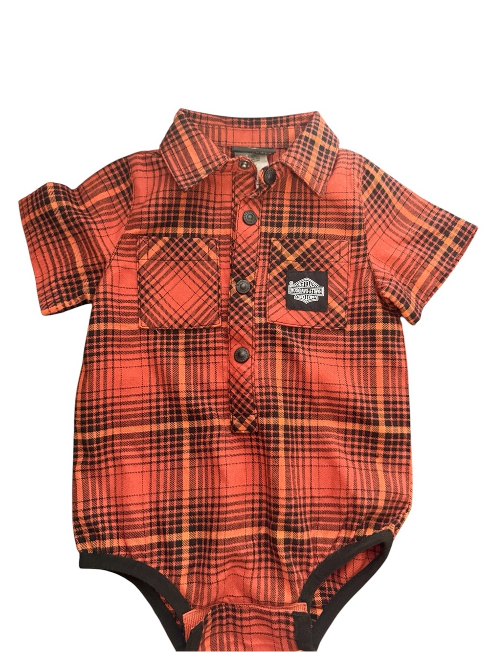 Harley Davidson onesie
